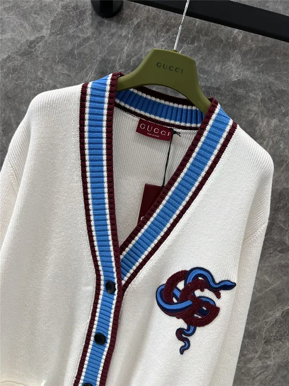 Gucci knitted V-neck cardigan